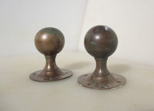 Victorian brass door knobs - victorian,
