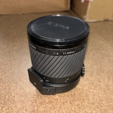  Sigma Mirror Telephoto 600mm f/8 MF Lens f Made in JAPAN. 