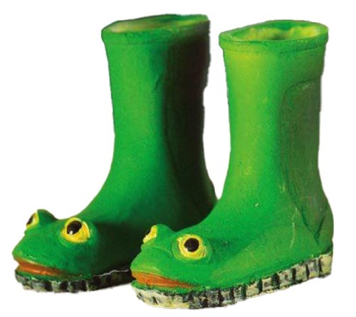 Dolls house green frog - dolls,