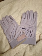 Riding Gloves Ladies Medium Cotton Lilac