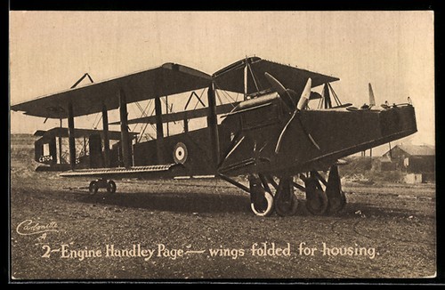 Postcard 2 engine - postcard, 2-engine