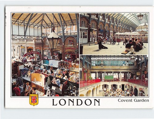 Postcard convent garden - postcard,