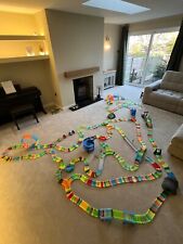 Glow in dark Magic track double loop set, jungle set plus cars