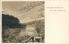 Postcard Cornwall St Just In