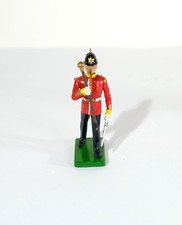 W Britain 1986 British Army Bandmaster Toy Soldier  Made in England  Rare D16