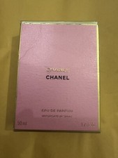 EMPTY BOTTLE of CHANEL CHANCE