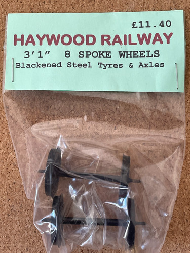 Gauge spoked wheels - gauge, 1"