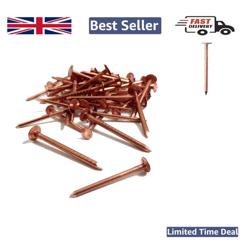 Durable copper clout roofing - copper,