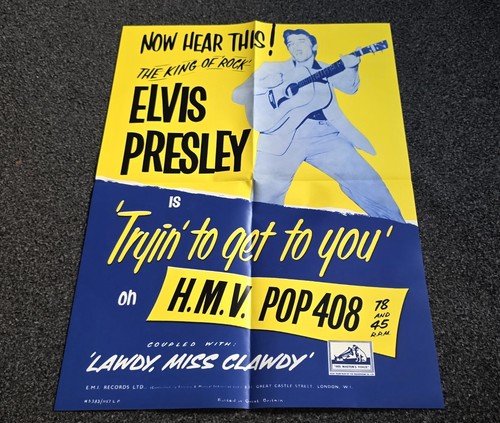 Elvis presley hmv - presley, a2