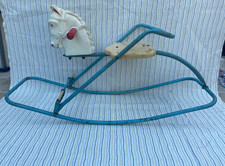 Vintage Triang Metal Frame Rocker Rocking Horse Pony
