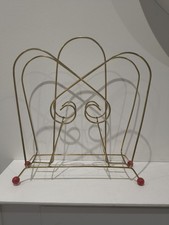 Vintage mid century metal wire - vintage,