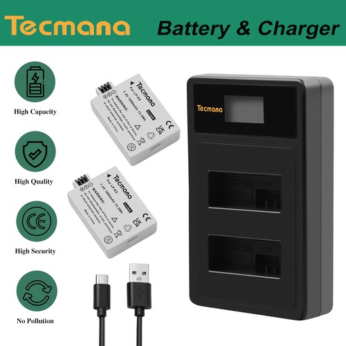 Battery charger for canon - 2x,