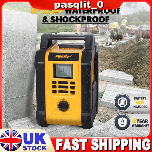 18v jobsite radio bluetooth - jobsite,