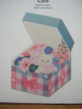 New Greeting card White Kitten