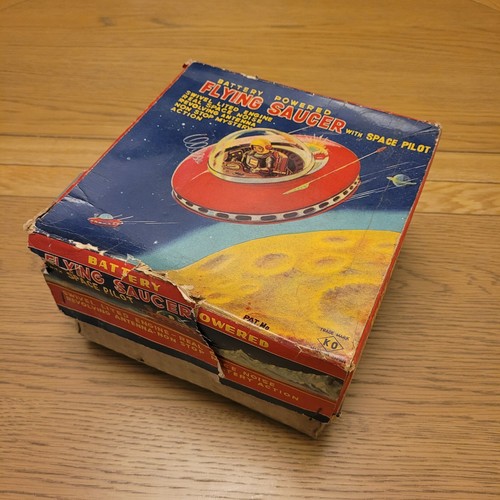 Vintage battery operated tin - operated,