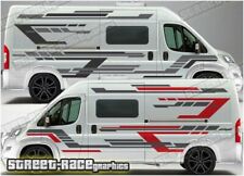 Motorhome Campervan 060 graphics stickers decal Fiat Ducato Citroen Relay Boxer 