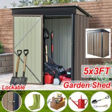 5x3ft garden shed outdoor - garden,
