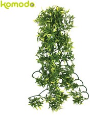 KOMODO REPTILE CROTON PLASTIC HANGING VINE PLANT VIVARIUM TANK DECORATION SIZES