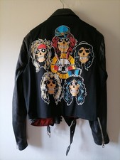 Vintage Gilet-Chaleco-Vest  GUNS n ROSES  , Taglia Large Turbo Gadget 1996