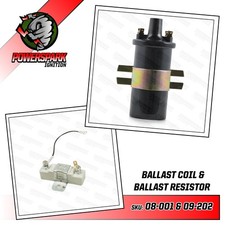 Powerspark Ballast Resistor and Coil Ignition System Bundle Pack 1.5 Ohm