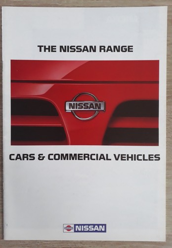 Nissan range brochure 1992 - nissan,