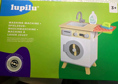 Lupilu wooden washing machine - wooden,