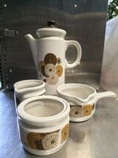 1970s Vintage Retro Coffee Set
