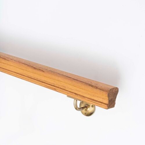 Handrail curved slim oak - handrail,
