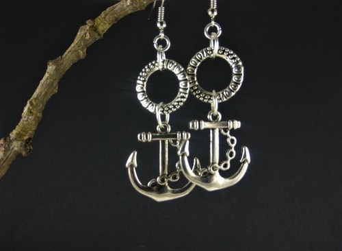 Pretty ships anchor silver - anchor,