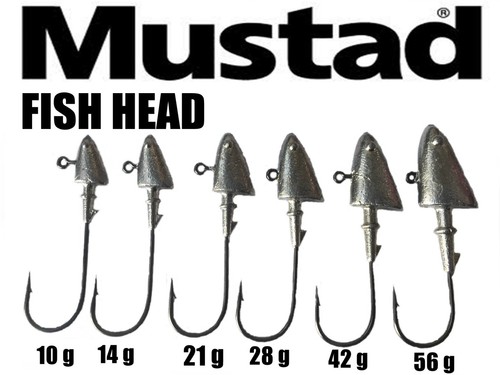 Fish head jig - heads, 8/0