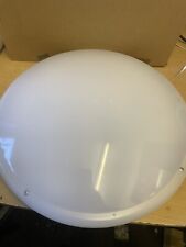 3hr Emergency Circular Bulkhead LED Light Switch Dim 350mm