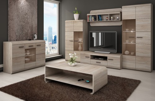 Living room set - living, sonoma