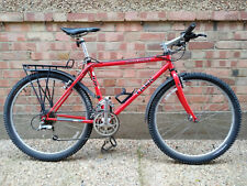 Trek Singletrack 970 Mountain bike Red True temper steel lugged frame Size 18"/4