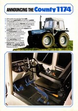 FORD COUNTY TRACTOR 1174 SALES
