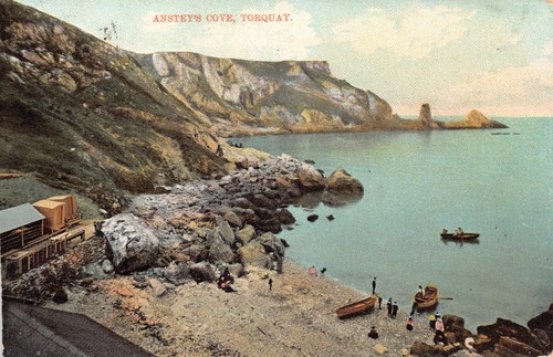 Postcard torquay anstey s - postcard,