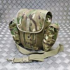 MTP Camo Field Pack / Respirator Case Molle Genuine British Army Gas Mask Bag G1