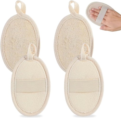 Pcs natural loofah sponge - natural,