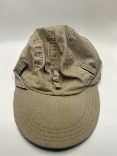 Vintage khaki sun flap - vintage,