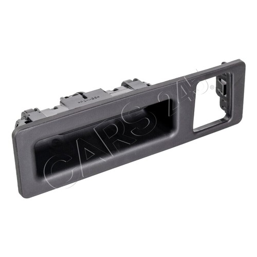 Black plastic rear hatch - plastic,