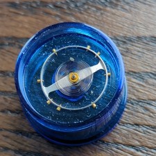 Elgin 22s 690 WW2 Aircraft Clock Movement Balance Complete Part (H47)