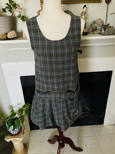 Unif plaid drop waist - plaid,