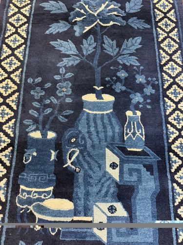 Vintage chinese rug - chinese, rug(1754)