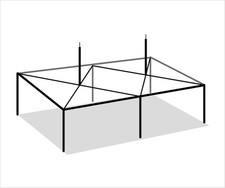 20x40 Commercial Twin Tube