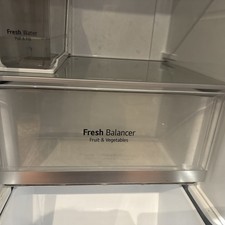 Genuine LG GSLV91PZAE American Fridge Freezer Part - Fridge Fruit & Veg Drawer