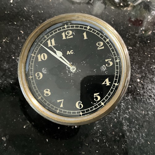 Vintage dashboard car clock - vintage,