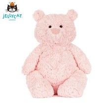 Jellycat Leola Bear Pink Bear Plush Toy Large Small Teddy Bear Dolls Great Gifts