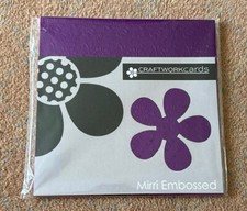 Craftwork Cards 8” X 8” Mirri Embossed Card Pack - 12 Sheets