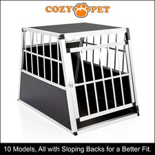 Aluminium Car Dog Cage Cozy