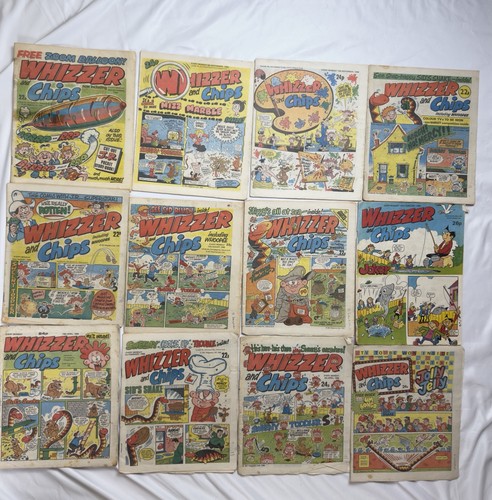 12x vintage whizzer - and, chips