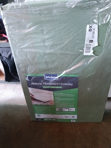 Wickes fibreboard underlay - fibreboard,